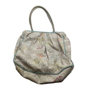 Danica Studios Bike Bicycle Purse Tote Bag Canvas Summer Spring FLAW